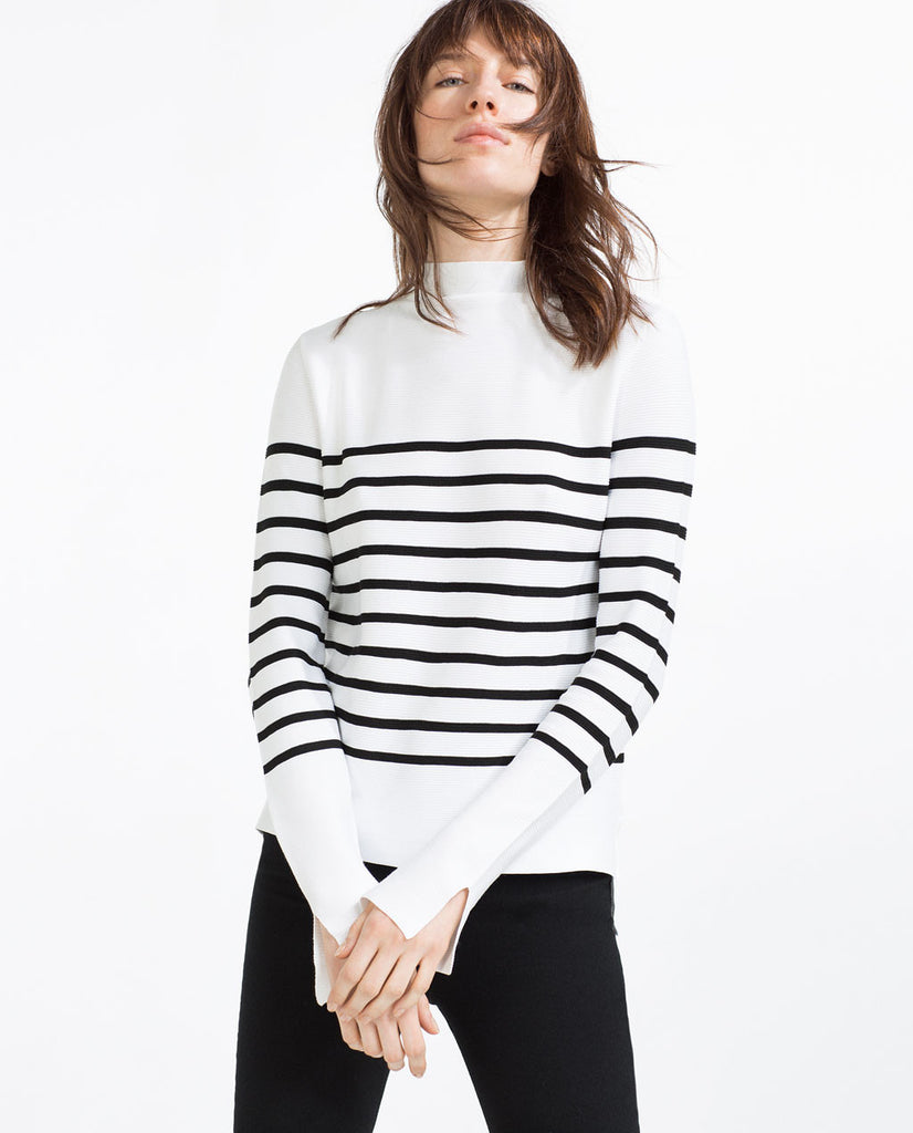 STRIPED SWEATER