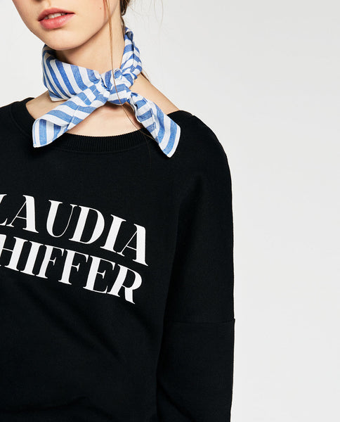 CLAUDIA SCHIFFER SWEATSHIRT