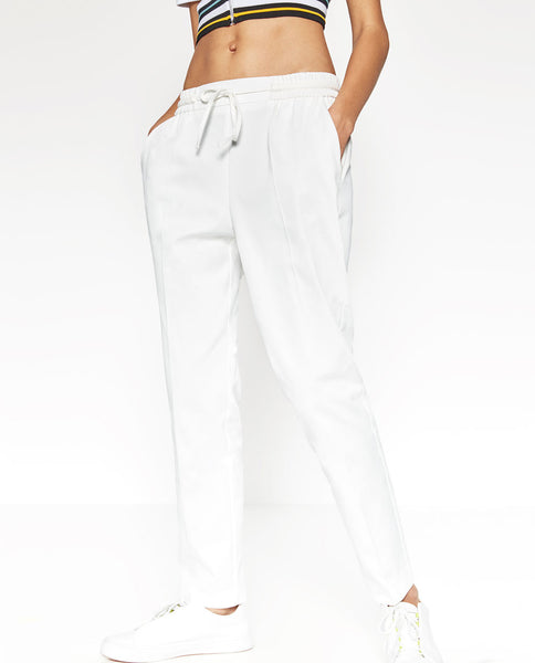 CROPPED DARTED TROUSERS