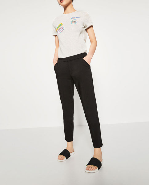 CROPPED TROUSERS